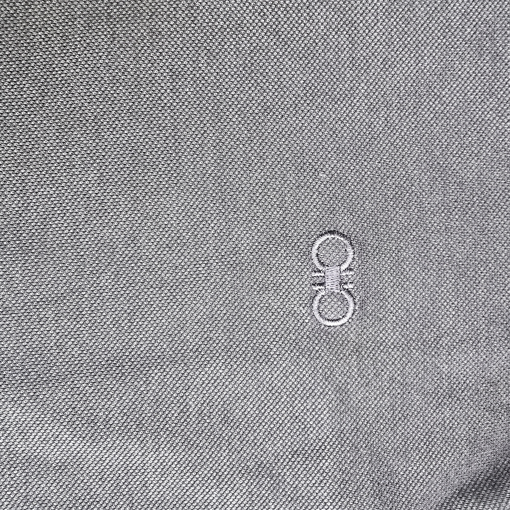 Salvatore Ferragamo Dark Green Polo with Black Collar - Picture 4 of 9